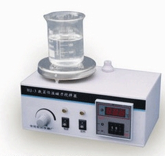 HJ-3數(shù)顯恒溫磁力攪拌器
